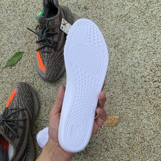 350v2灰橘满天星 纯原版 Adidas Yeezy 350 V2 灰橘满天星 GW1229