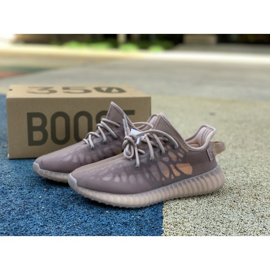 350v2全透迷雾棕 Adidas Yeezy 350V2 Mono Mist 全透迷雾棕 椰子 GW2871