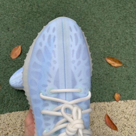 350v2透明冰蓝 特供版LJR出品偏小0.5-1码adidas Yeezy Boost 350 V2“Mono Ice”GW2869