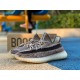 350v2麻灰 性价比版本 Adidas Yeezy 350 V2 卡其灰 麻灰椰子情侣休闲鞋 FZ126 尺码：36-48