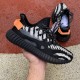 350v2黑水滴Yeezy 350 V3 Runner 鞋面夜光半透明橡胶覆盖，类似于水滴的流体轮廓 黑水滴 FC9211