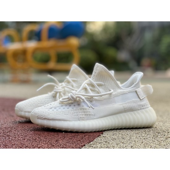 350v2纯白镂空 adidas Yeezy Boost 350 V2全白 纯白镂空 洞洞 HQ6316