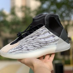 椰子篮球鞋  YEEZY BSKTBL 篮球鞋3M反光 椰子 黑灰银  EG1535 尺码：36-47.5