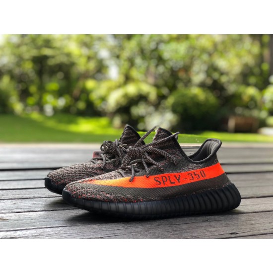 350v2黑灰橙 Adidas Yeezy 350 V2黑灰橙 椰子HQ7045