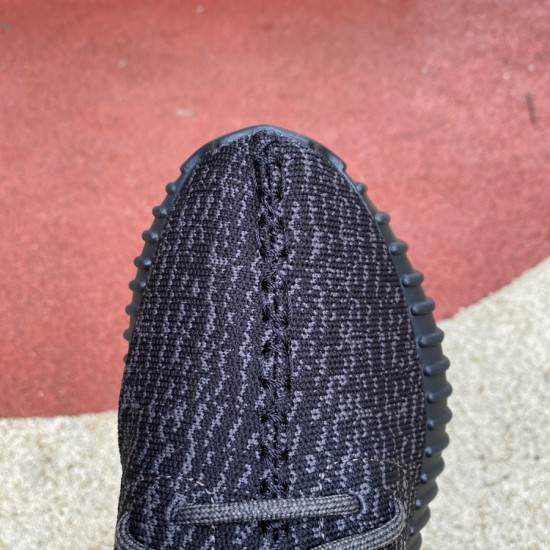 初代350椰子黑色 真爆米花Adidas Yeezy 阿迪纯黑椰子350初代 侃爷 AQ2659