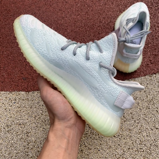 350v3亚洲水滴 Yeezy 350 V3 Runner 粉水滴鞋面夜光半透明橡胶覆盖，类似于水滴的流体轮廓，非常独特 依然Boost加持 FC9218