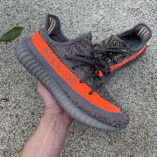 350v2灰橘满天星 纯原版 Adidas Yeezy 350 V2 灰橘满天星 GW1229