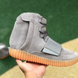 椰子750夜光灰 巴斯夫 爆米花Adidas Yeezy 750 Boost Glow Dark侃爷夜光灰椰子 BB1840