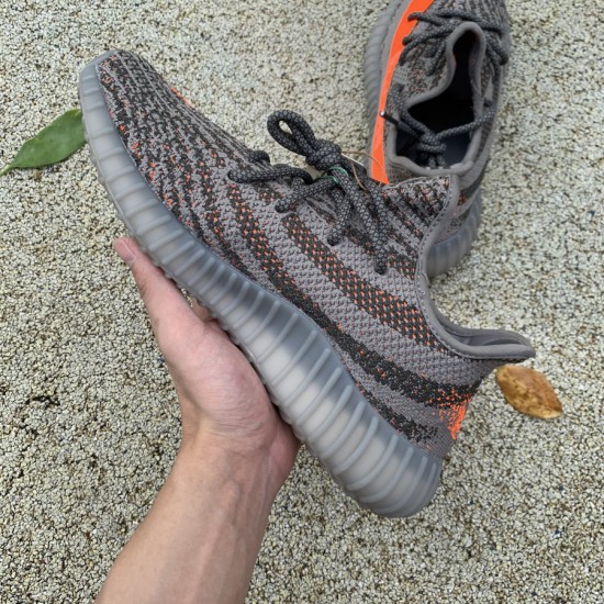 350v2灰橘满天星 纯原版 Adidas Yeezy 350 V2 灰橘满天星 GW1229