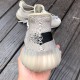 350v2灰黑 纯原版Adidas Yeezy 350V2 灰黑 米色 HP7870