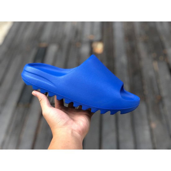 椰子拖鞋天空蓝 纯原版adidas Yeezy Slide “Azure” GAP蓝 ID413