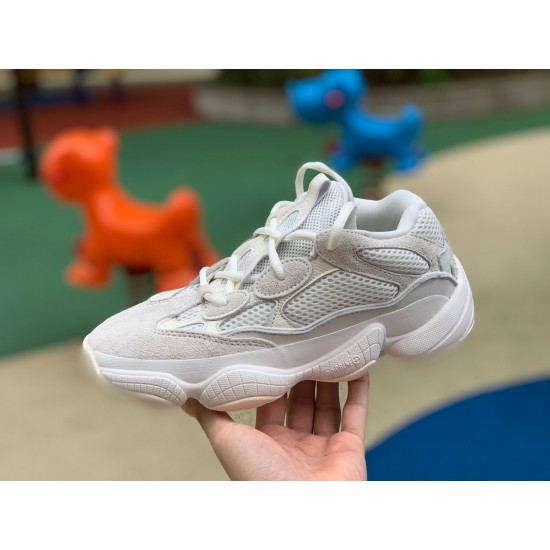 椰子500骨头白 性价比版本 Yeezy 500 椰子 Bone White 骨白 侃爷老爹鞋 FV3573 尺码：36-46 偏小0.5-1码