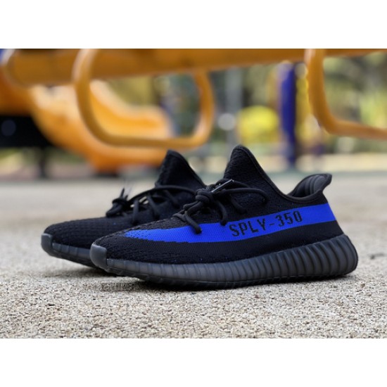 350v2黑蓝 纯原版⚡️偏小0.5-1码⚠️adidas Yeezy Boost 350 V2黑蓝 皇家蓝 GY7164