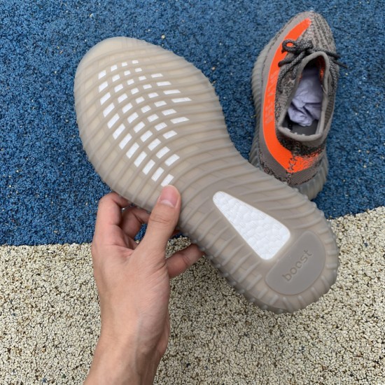 350v2灰橘满天星 Adidas Yeezy 350 V2 灰橘满天星 GW1229