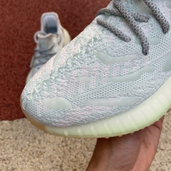 350v3亚洲水滴 Yeezy 350 V3 Runner 粉水滴鞋面夜光半透明橡胶覆盖，类似于水滴的流体轮廓，非常独特 依然Boost加持 FC9218