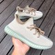 350v2灰绿 性价比版偏小0.5-1码Adidas Yeezy 350 V2灰绿 椰子 FZ1268