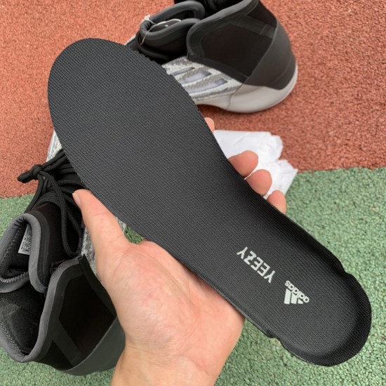 椰子篮球鞋  YEEZY BSKTBL 篮球鞋3M反光 椰子 黑灰银  EG1535 尺码：36-47.5