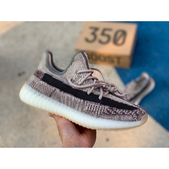 350v2麻灰 性价比版本 Adidas Yeezy 350 V2 卡其灰 麻灰椰子情侣休闲鞋 FZ126 尺码：36-48