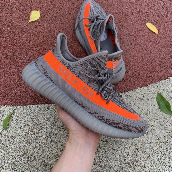 350v2灰橘满天星  性价比版 Adidas Yeezy 350 V2 灰橘满天星 GW1229