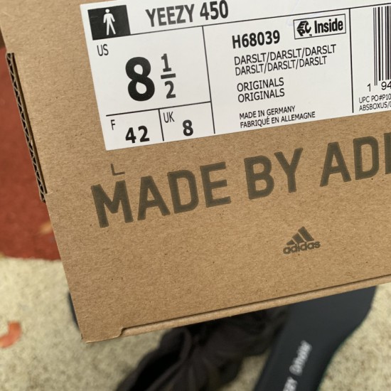 椰子450黑魂 Adidas Yeezy 450 火山小笼包 黑魂 椰子450跑步鞋 h68039