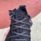 初代350椰子黑色 真爆米花Adidas Yeezy 阿迪纯黑椰子350初代 侃爷 AQ2659