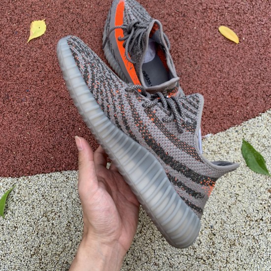 350v2灰橘满天星  性价比版 Adidas Yeezy 350 V2 灰橘满天星 GW1229