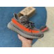 350v2灰橘满天星 Adidas Yeezy 350 V2 灰橘满天星 GW1229