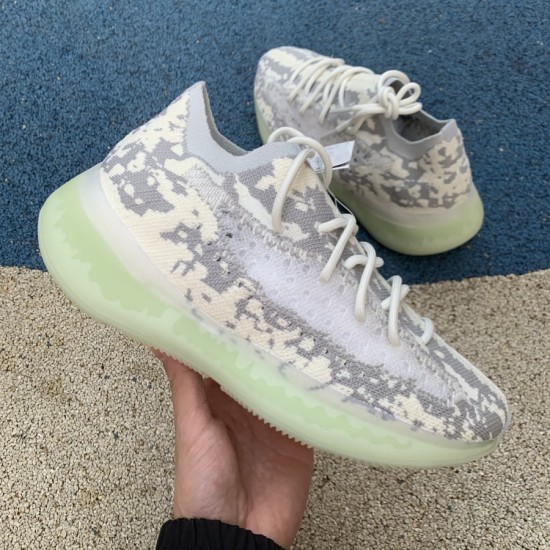 椰子380外星人 性价比版真爆 Adidas Yeezy Boost 380 Alien 椰子380 外星人 跑步鞋 - FV3260 尺码：36-47