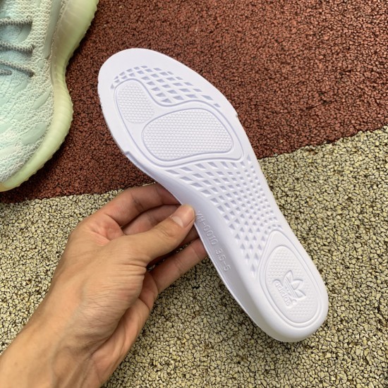 350v3亚洲水滴 Yeezy 350 V3 Runner 粉水滴鞋面夜光半透明橡胶覆盖，类似于水滴的流体轮廓，非常独特 依然Boost加持 FC9218