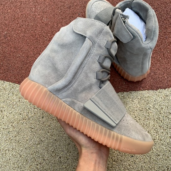 椰子750夜光 巴斯夫补货 Adidas Yeezy Boost 750 &quot;Grey Gum&quot; 侃爷 夜光灰椰子鞋 BB1840 尺码：36-50