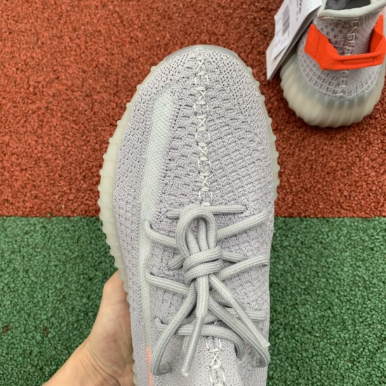 350v2尾灯 性价比版本出货  adidas YEEZY 350 V2 Tail Light 尾灯灰橙欧洲限定 FX9017 尺码：36-48