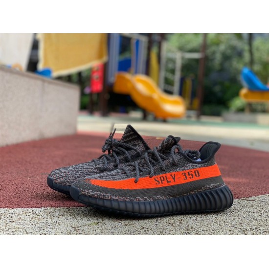 椰子350v2棕黄 真爆米花⚡️最强性价比版 Adidas Yeezy Boost 350 V2 棕黄 椰子 运动跑步鞋H