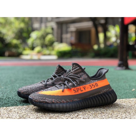 350v2黑灰橙  纯原版  Adidas Yeezy 350 V2黑灰橙 椰子HQ7045