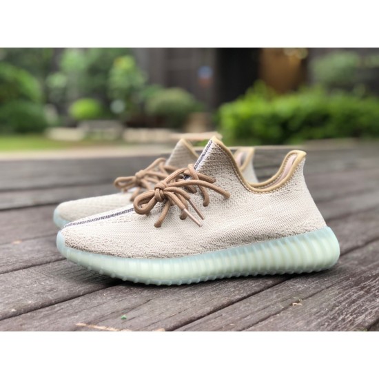 350v2灰绿 性价比版偏小0.5-1码Adidas Yeezy 350 V2灰绿 椰子 FZ1268