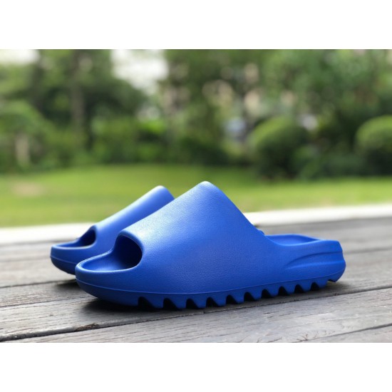 椰子拖鞋天空蓝 纯原版adidas Yeezy Slide “Azure” GAP蓝 ID413