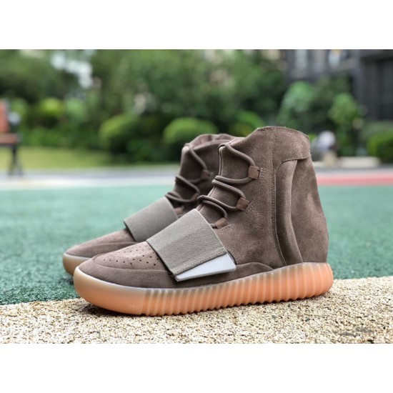 椰子750巧克力 全新补货到巴斯夫爆米花Adidas Yeezy 750 Boost Glow Dark 侃爷巧克力BY2456