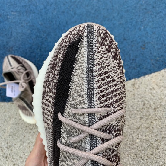 350v2麻灰 性价比版本 Adidas Yeezy 350 V2 卡其灰 麻灰椰子情侣休闲鞋 FZ126 尺码：36-48