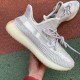 350v2灰天使 性价比版本 Adidas Yeezy 350 V2“Yeshaya”  灰天使 灰白 椰子 侧透反光 FX4348  尺码：36-47