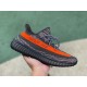 椰子350v2灰橙3.0 s2纯原版 Adidas Yeezy Boost 350 V2 灰橙3.0 跑步鞋 HQ7045