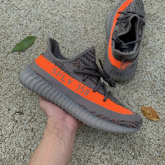 350v2灰橘满天星 纯原版 Adidas Yeezy 350 V2 灰橘满天星 GW1229