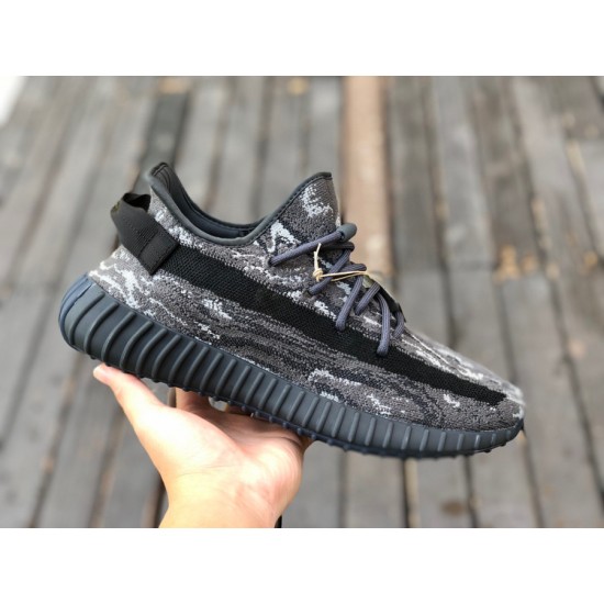 350v2黑灰 性价比版 Adidas Yeezy 350 V2黑灰橙 椰子ID4811