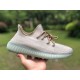 350v2灰绿 性价比版偏小0.5-1码Adidas Yeezy 350 V2灰绿 椰子 FZ1268