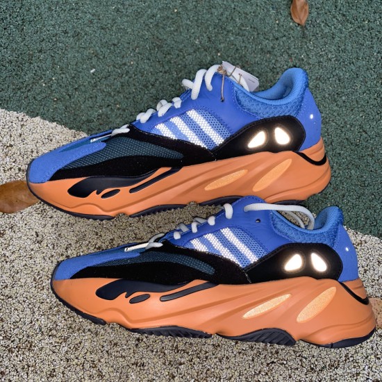 椰子700蓝橙 LW出品️ Adidas Yeezy 700 Bright Blue 蓝橙 椰子 老爹鞋GZ0541