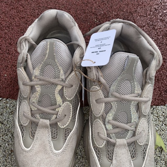 椰子500灰褐色 Adidas Yeezy 500 椰子 灰褐色 侃爷复古老爹鞋 GX3605