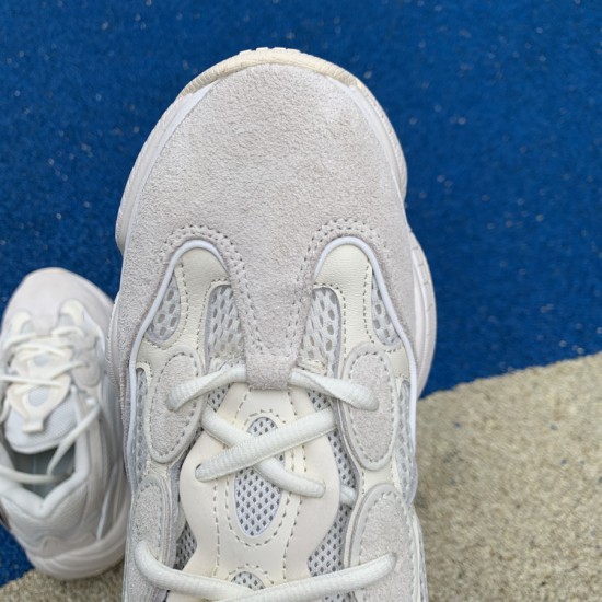 椰子500骨头白 性价比版本 Yeezy 500 椰子 Bone White 骨白 侃爷老爹鞋 FV3573 尺码：36-46 偏小0.5-1码