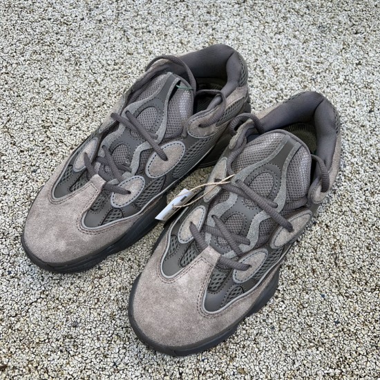 椰子500深棕色 Adidas Yeezy 500 椰子500深棕 碳黑休闲老爹鞋 GX3606