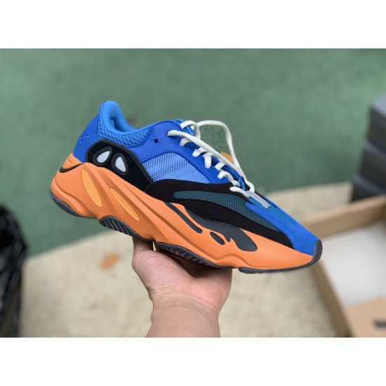 椰子700蓝橙 LW出品️ Adidas Yeezy 700 Bright Blue 蓝橙 椰子 老爹鞋GZ0541