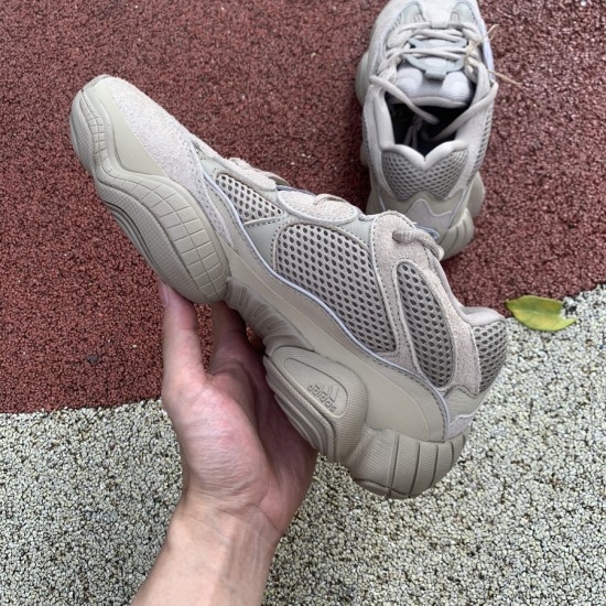 椰子500灰褐色 Adidas Yeezy 500 椰子 灰褐色 侃爷复古老爹鞋 GX3605