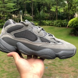 椰子500大地灰 Adidas Yeezy 500 大地灰 灰色 椰子 复古老爹鞋 GW6373