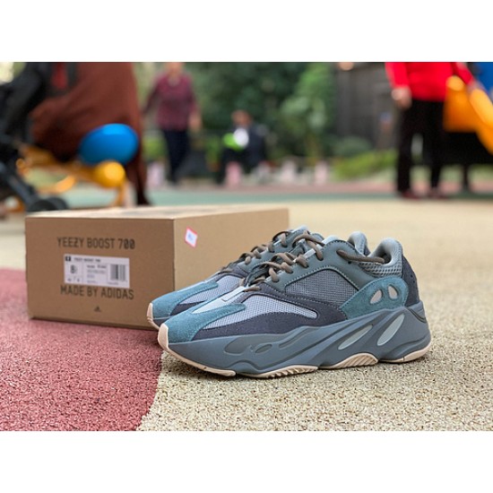 椰子700青蓝 性价比版本Adidas Yeezy Boost 700 青蓝 水鸭蓝椰子 老爹鞋 FW2499 尺码：36-47